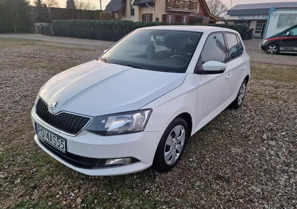 samochody osobowe Skoda Fabia cena 28900 przebieg: 175000, rok produkcji 2017 z Sieraków